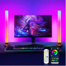 Торшер LED напольный RGB KBB-3A 2 шт с пультом, декоративный светильник для комнаты
