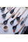 Набор кухонных принадлежностей 19 предметов Kitchen Set с бамбуковыми ручками и силиконовыми насадками