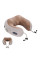 Массажная подушка для шеи U-shaped massage pillow, ортопедическая подушка массажер для шеи и плеч с памятью формы