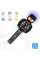 Караоке микрофон Wster WS-2911 с колонкой Bluetooth, беспроводной микрофон для караоке с изменением голоса