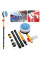 Щітка для миття авто Water Blast Cleaner MAG-764 насадка на шланг обертова для миття машини