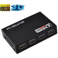Розгалужувач HDMI 1x4 4K Ultra HD-сплітер на 4 порти розподілювач сигналу