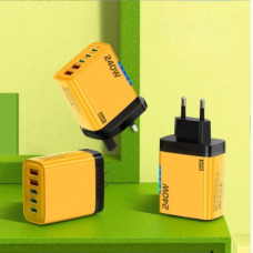 Сетевое зарядное устройство 240W 5 портов Type-C USB PD QC быстрая зарядка