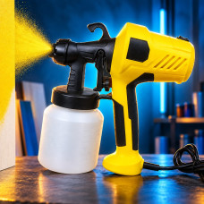 Електричний ручний фарборозпилювач Elite Paint Sprayer 500 Вт із регулюванням подачі фарби