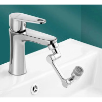 Насадка-аератор Faucet Splash Head на кран із поворотом 1080° та двома режимами подавання води
