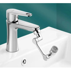 Насадка-аератор Faucet Splash Head на кран із поворотом 1080° та двома режимами подавання води