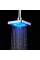 Світлодіодна душова лійка Shower Head LED з підсвічуванням 7 кольорів квадратна 150 мм