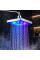 Світлодіодна душова лійка Shower Head LED з підсвічуванням 7 кольорів квадратна 150 мм