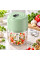 Портативний мініподрібнювач Portable Food Processor 250 мл із USB-заряджанням, зелений