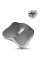 Ортопедична подушка для сидіння Memory Foam 40 × 34 × 8 см із вирізом для куприка, до 120 кг