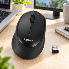 Миша бездротова M330 Silent оптична 1000 DPI USB з радіусом дії до 10 м