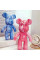 Набір для творчості DIY Creative Fluid Bear ведмедик 23 см з 3 фарбами та пензлем вініловий
