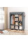 Шафа тканинна Storage Wardrobe 88130 складана 3 секції 8 полиць для одягу взуття та речей