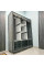 Шафа тканинна Storage Wardrobe 88130 складана 3 секції 8 полиць для одягу взуття та речей