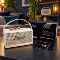 Портативна Bluetooth-колонка Marshall W4 5 Вт із FM-радіо, TWS, USB та microSD біла