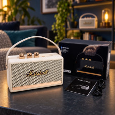 Портативна Bluetooth-колонка Marshall W4 5 Вт із FM-радіо, TWS, USB та microSD біла