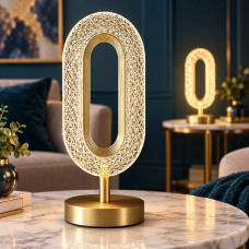 Настільна лампа Creative Table Lamp 16 з кристалічним дизайном 3 режими світіння