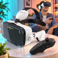 3D окуляри віртуальної реальності Bobo VR Z4 з навушниками пультом та регулюванням фокусу