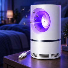 Електрична лампа знищувач комарів та комах Mosquito Killer JB-666 5 Вт USB з ультрафіолетовим світлом